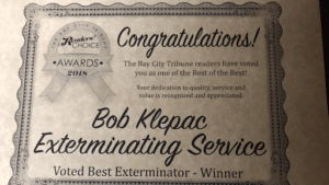 Pest Control Services by Bob Klepac Exterminating Service in Bay City