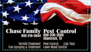 Pest Control Services by Chase Family Pest Control in Shamrock