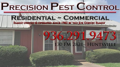 Pest Control Services by Precision Pest Control in Huntsville, Texas