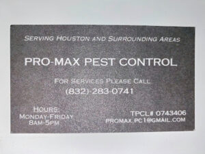 Pest Control Services by Pro-Max Pest Control in Hitchcock