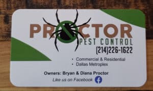 Pest Control Services by Proctor Pest Control in Dallas