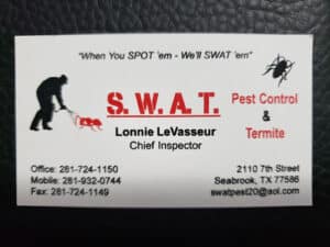 Pest Control Services by S.W.A.T. Pest & Termite Control in Seabrook